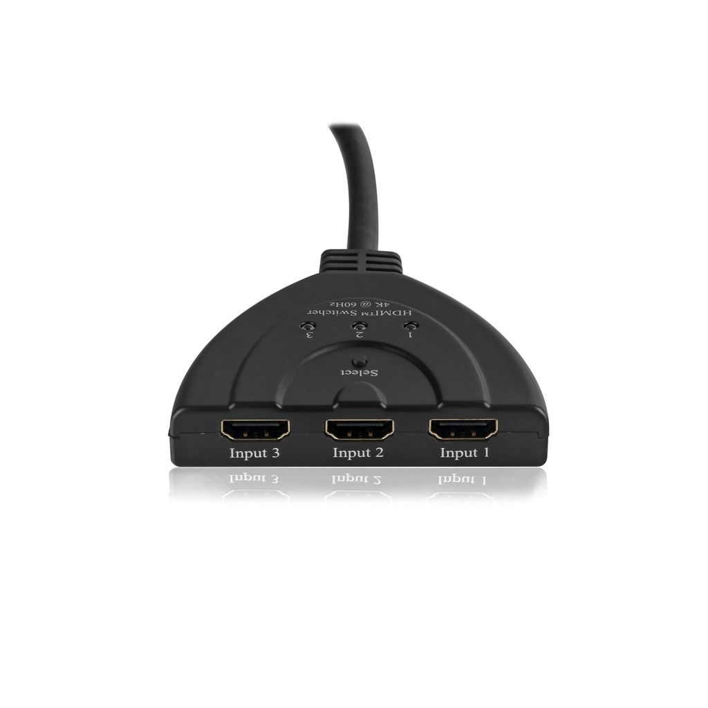 Premium HDMI Switch  3X1 Pigtail v2.0 4Kx2K@60Hz