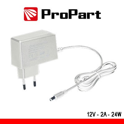 [PEA18V-12V2AW] Alimentatore Switching tensione cost 12Vdc 2A (24W) Bianco