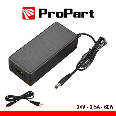 [PEA50V-24V25A] Alimentatore Switching tensione costante 24Vdc 2.5A (60W)