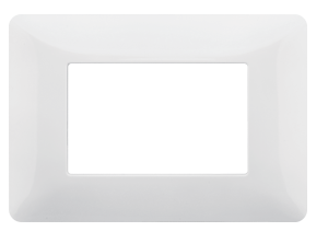 [9235120] PLACCA PLASTICA 3 MODULI